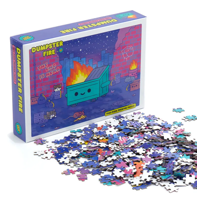 100% Soft - "Dumpster Fire" Puzzle