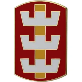 130th Engineer Brigade Combat Service Identification Badge