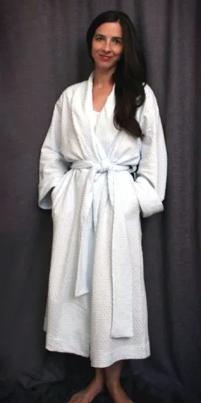 3/4 Length Shawl Collar Robe Dot Collection