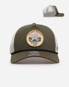 47 Brand Atlanta Braves 'Casting Call' '47 Hitch Trucker Snapback Sandalwood