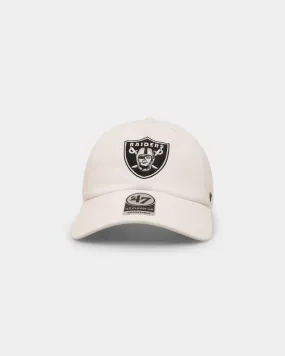 47 Brand Las Vegas Raiders 47 Clean Up Strapback White