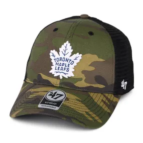 47 Brand Toronto Maple Leafs Trucker Cap - NHL Camo Branson MVP - Camouflage