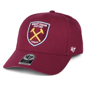 47 Brand West Ham United FC Baseball Cap - MVP - Maroon