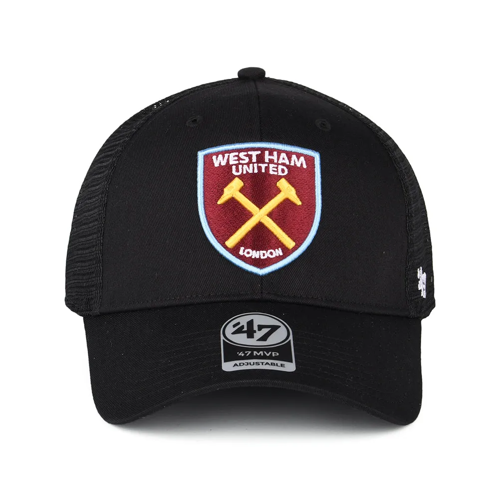 47 Brand West Ham United FC Trucker Cap - Branson MVP - Black