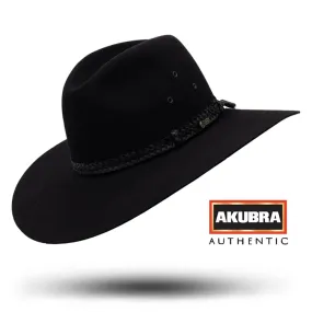 Akubra Riverina Hat - Black