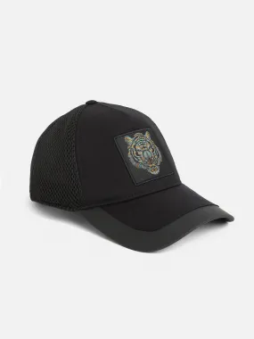 Antony Morato Men Black Printed Baseball Cap