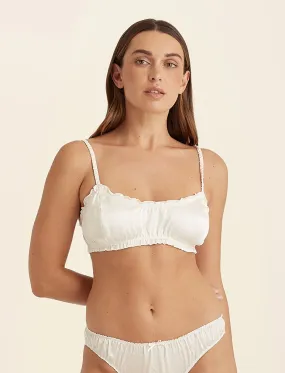 Audrey Washable Silk Bralette