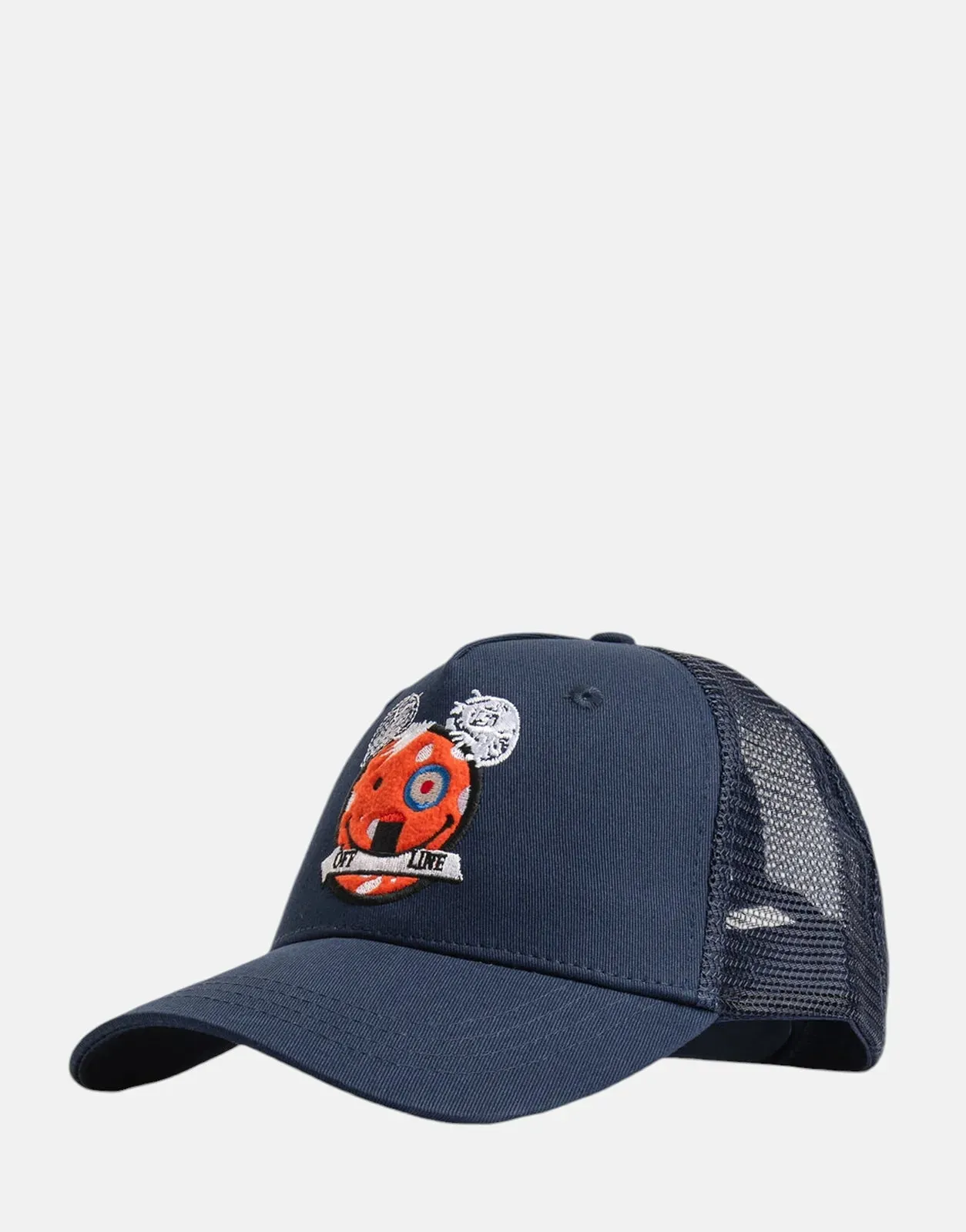 Ben Sherman Happy Bear Trucker Navy Cap