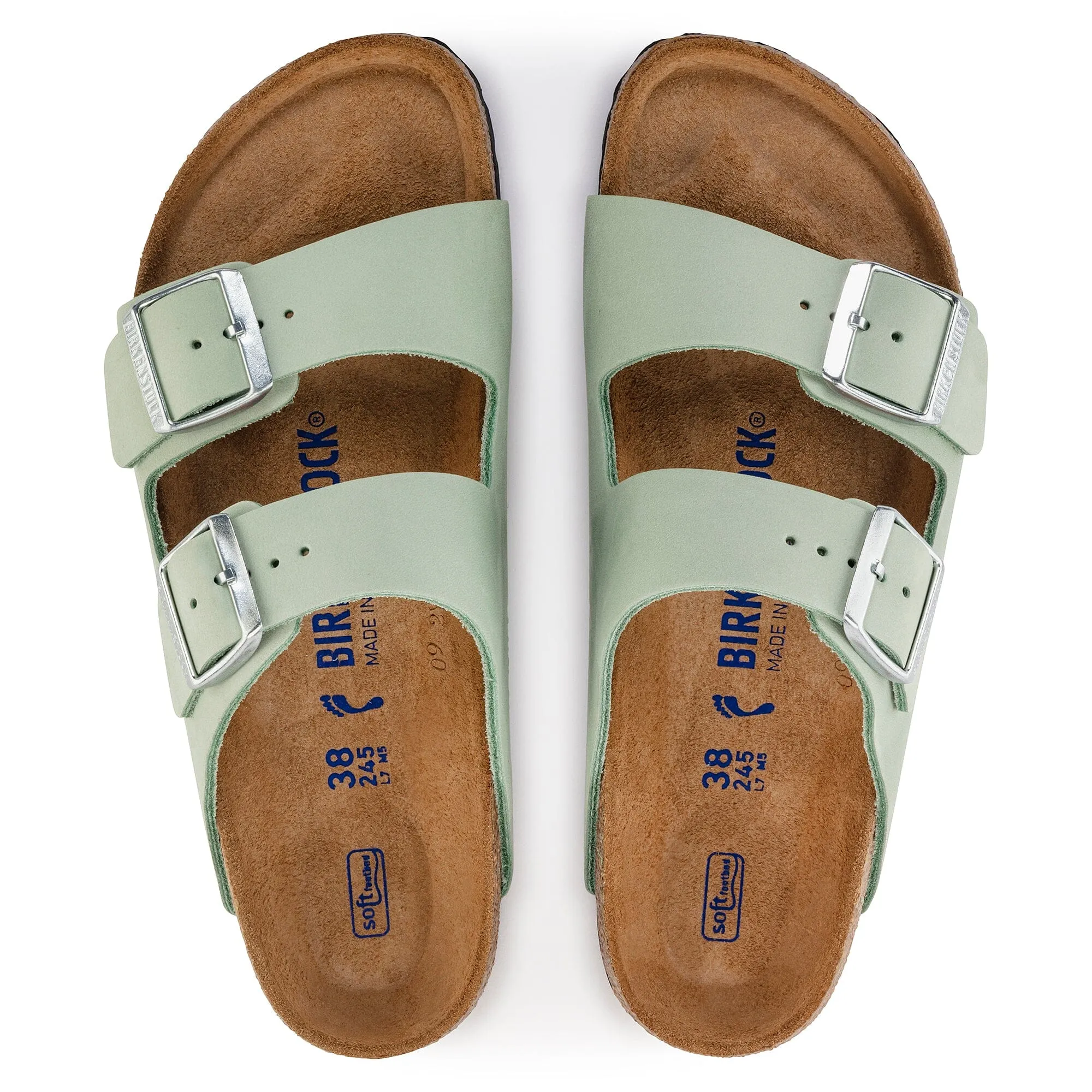 BIRKENSTOCK ARIZONA SOFT FOOTBED NUBUCK