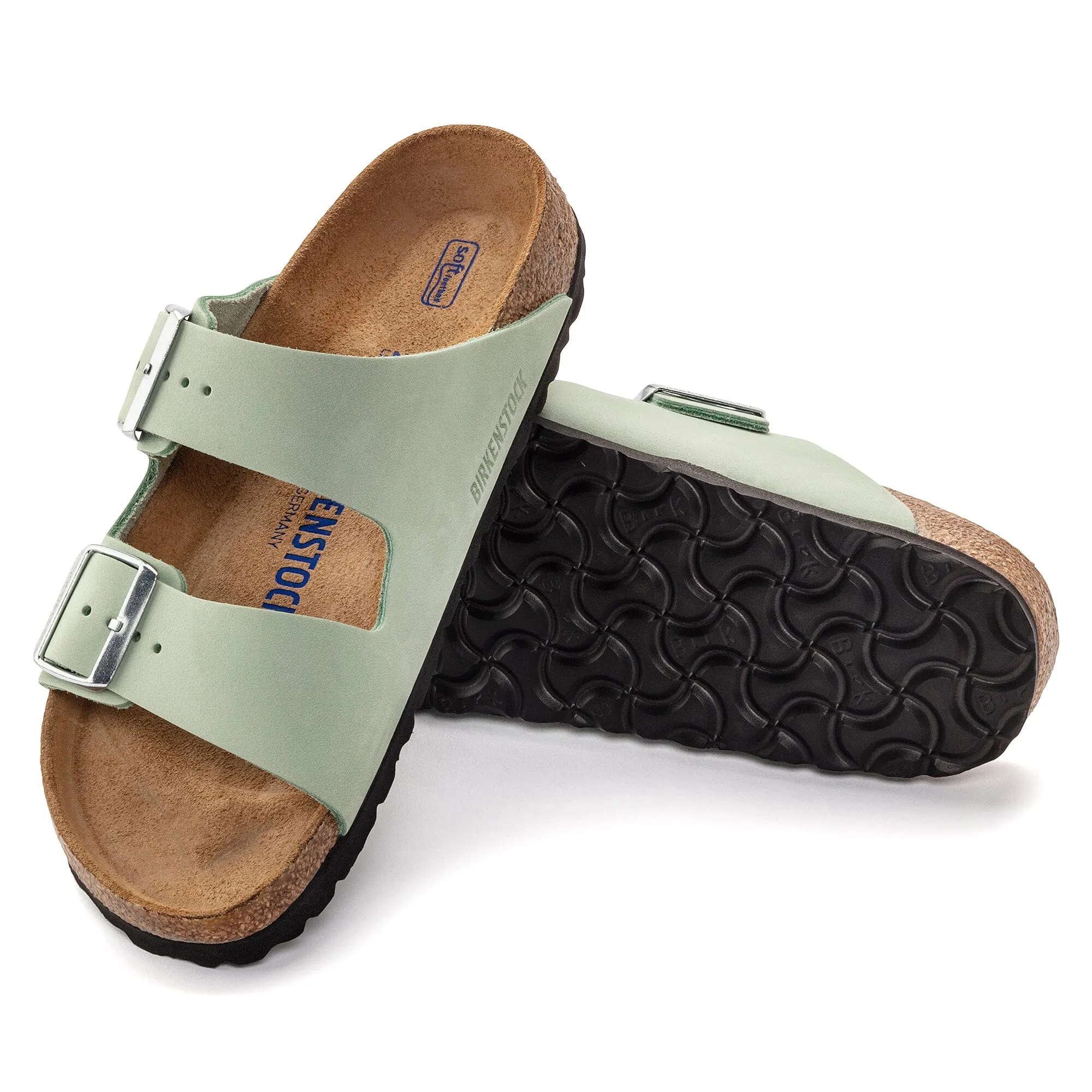 BIRKENSTOCK ARIZONA SOFT FOOTBED NUBUCK