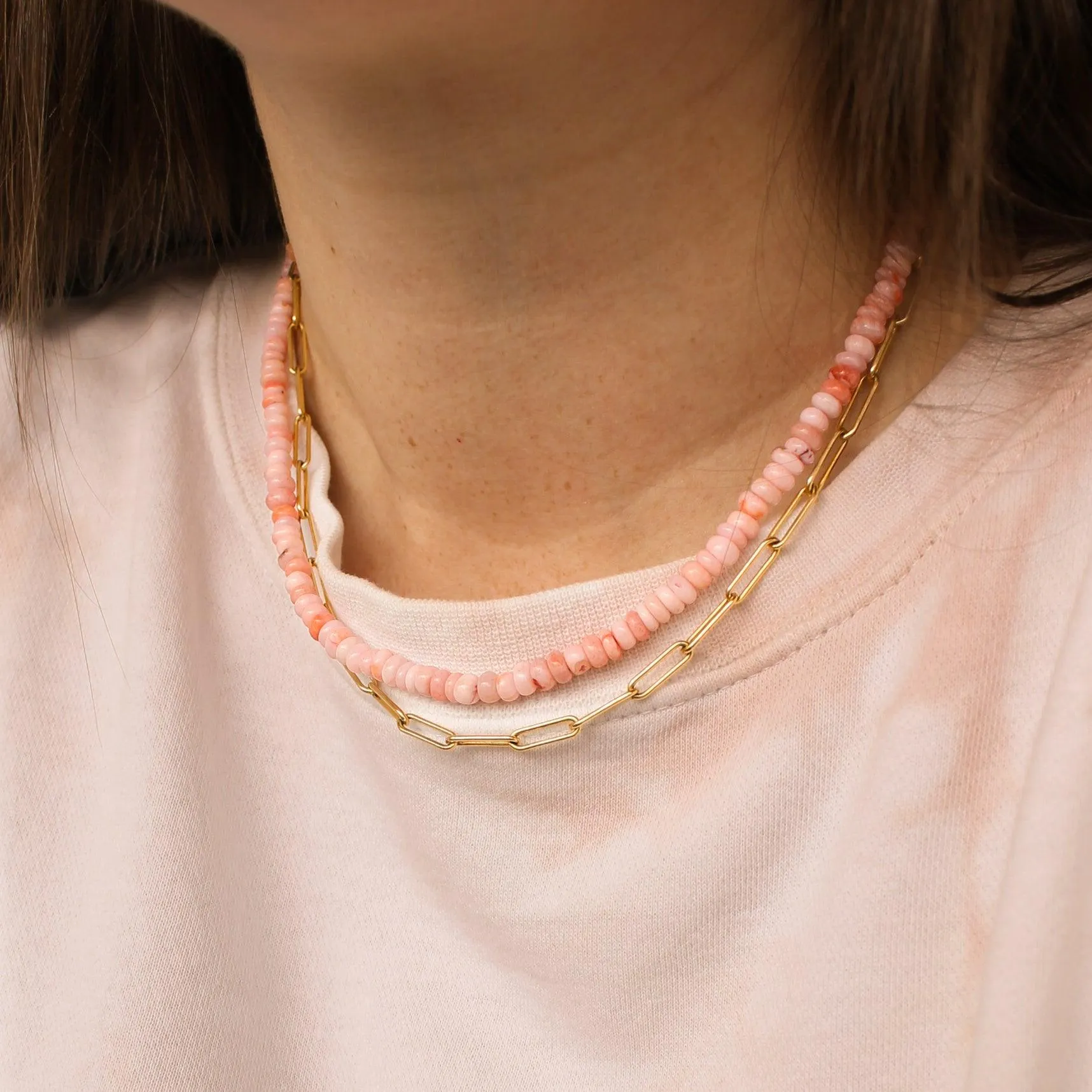 Bold Paperclip Chain Necklace