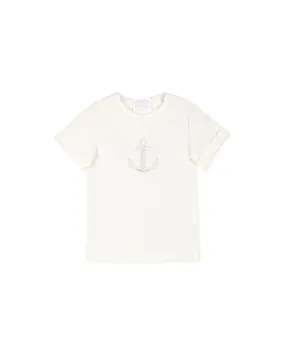 Briant - Embroidered Anchor Tee