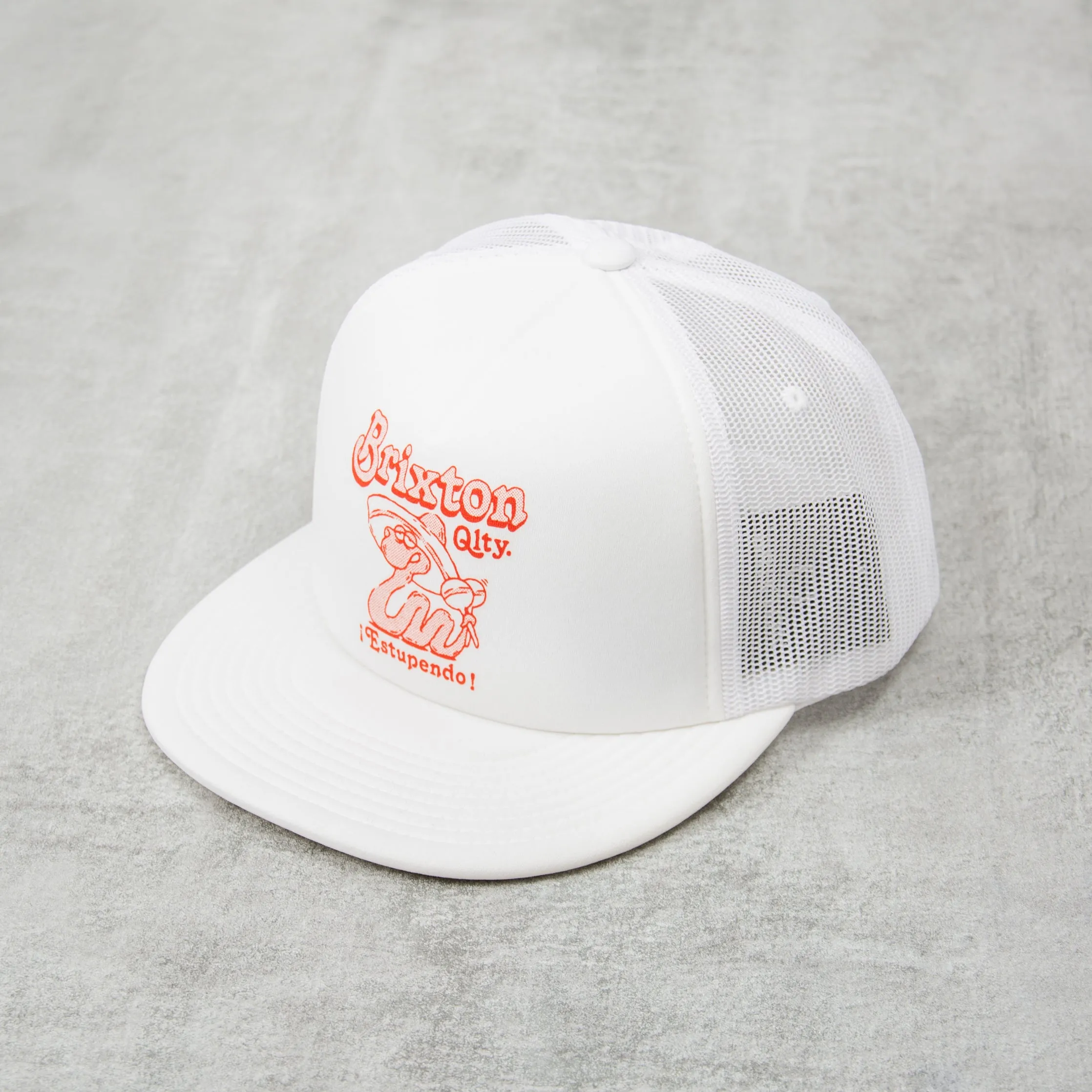 Brixton Estupendo HP Trucker - White