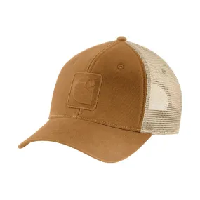 Carhartt Canvas Logo C Cap - Carhartt Brown