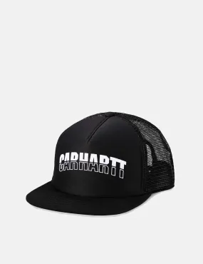 Carhartt-WIP District Trucker Cap - Black/White