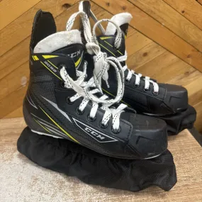 CCM - Junior Tacks 2092 Hockey Skates - MSRP $70: Black/Yellow-children-1Y