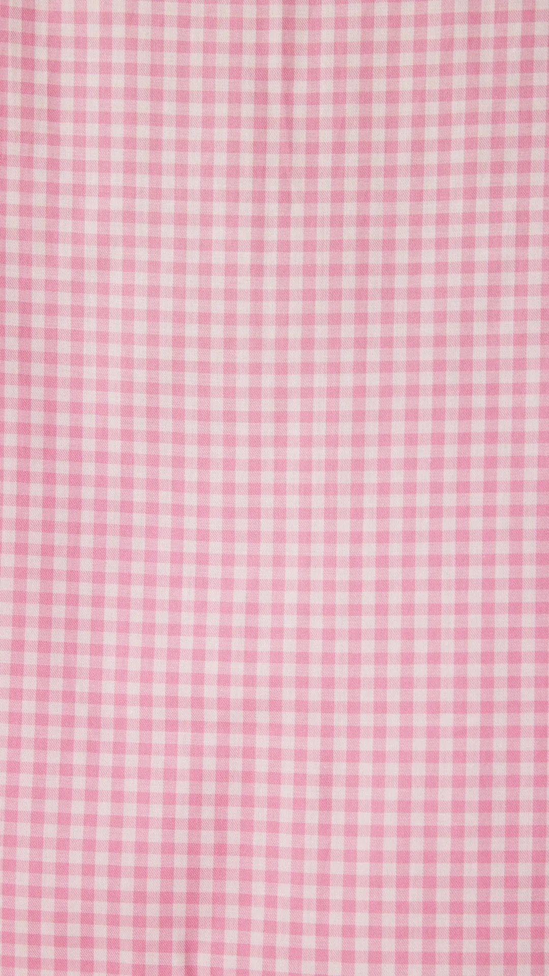 Classic Gingham Luxe Pima Shawl Robe - Pink