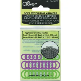 Clover Soft Stitch Ring Markers