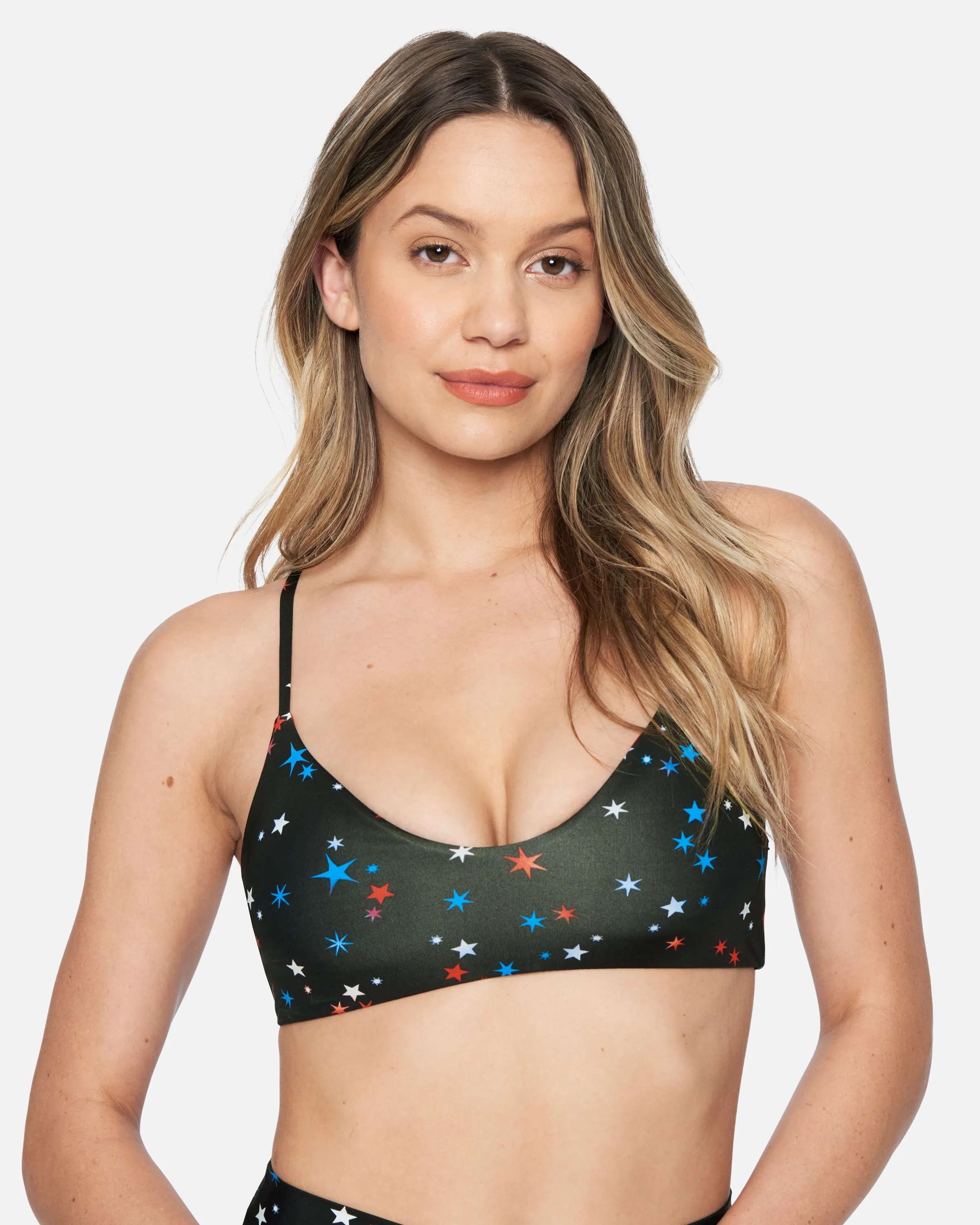 Cosmic Racerback Bikini Top