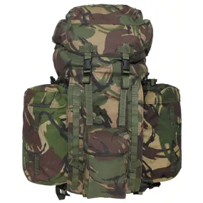 DISTRESSED British Army 90L DPM Bergen Short Back