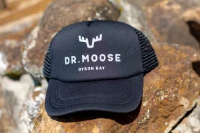 Dr. Moose Antler Black Trucker Hat