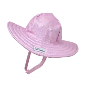 Flap Happy Upf 50  Summer Splash Swim Hat SUSD - Sparkling Sunset Pink