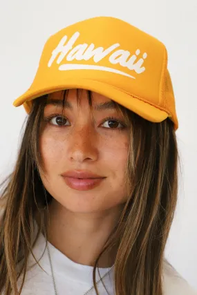 Gold Hawaii Trucker