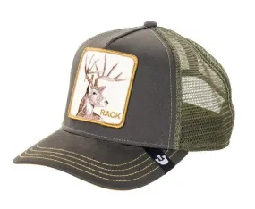 Goorin Bros - Animal Trucker Cap - Deer - Rack - Olive Green