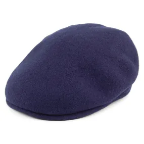 Hats Classic Wool Flat Cap Navy Blue Wholesale Pack