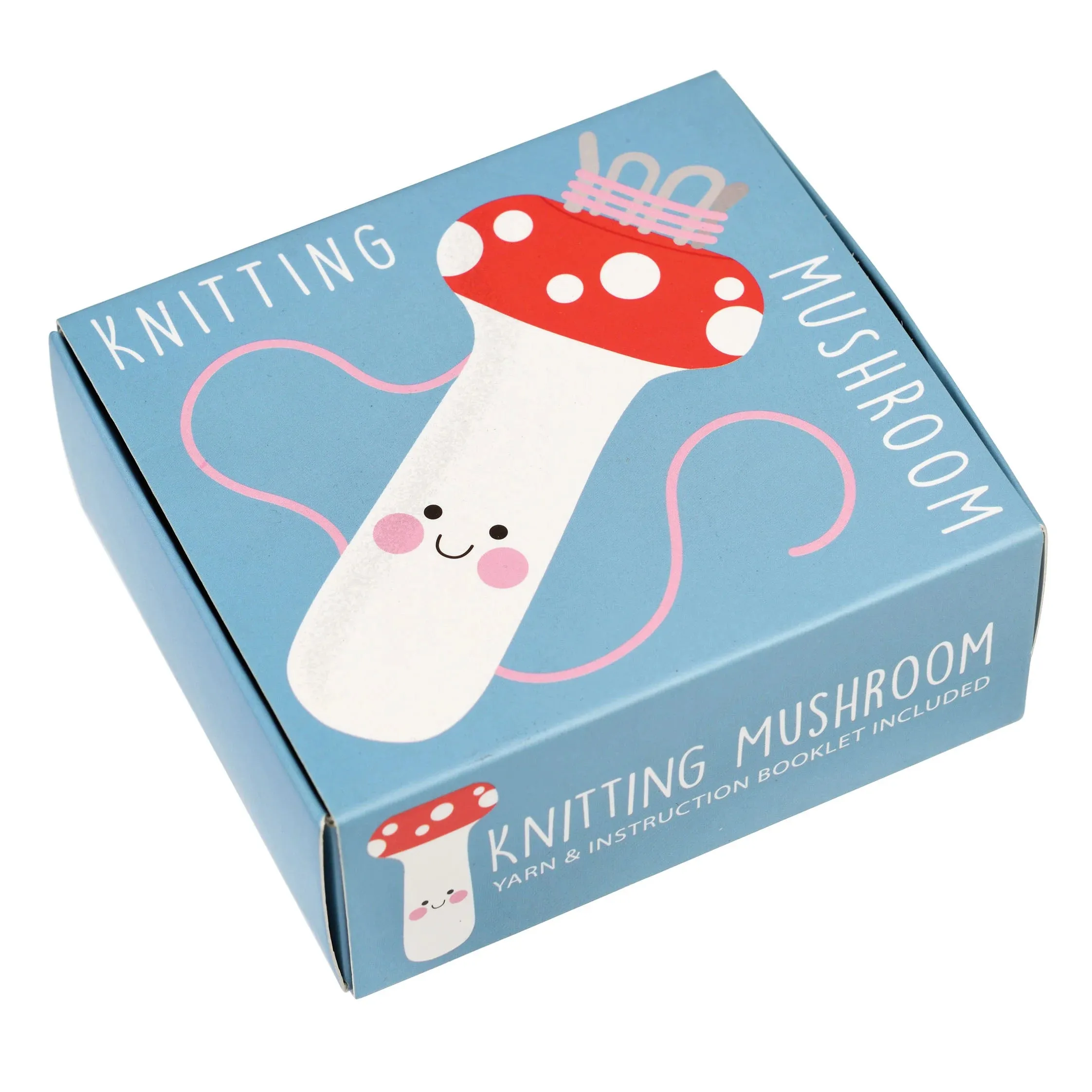 Kids Knitting Mushroom Kit