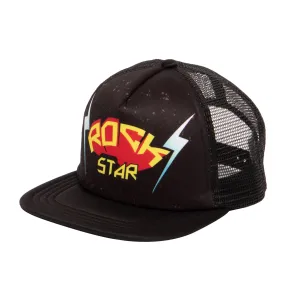 Kids "Rock Star" Cut & Sew Foam & Mesh Trucker