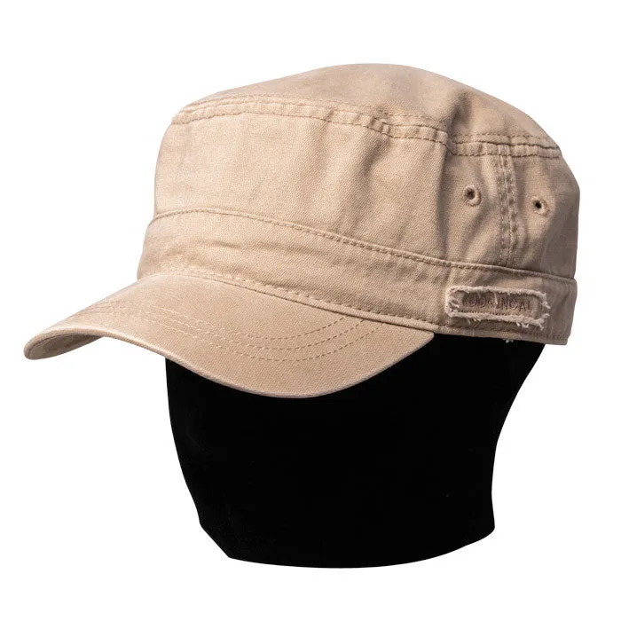 Kooringal - Ladies Plain Canvas Mao Cap