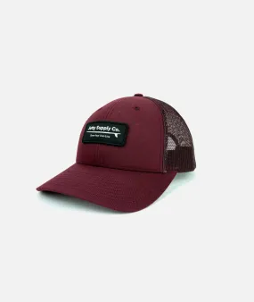 Loggin' Supply Hat - Burgundy