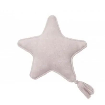 Lorena Canals Knitted Cushion Star - Twinkle Pink