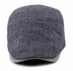 Men’s Urban Summer Flat Cap - Cotton - Charcoal