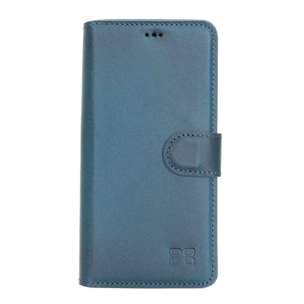 Non-Detachable Leather Wallet Cases for Samsung Galaxy S21 Series