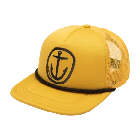 Nuevo Anchor Trucker Hat - Mustard