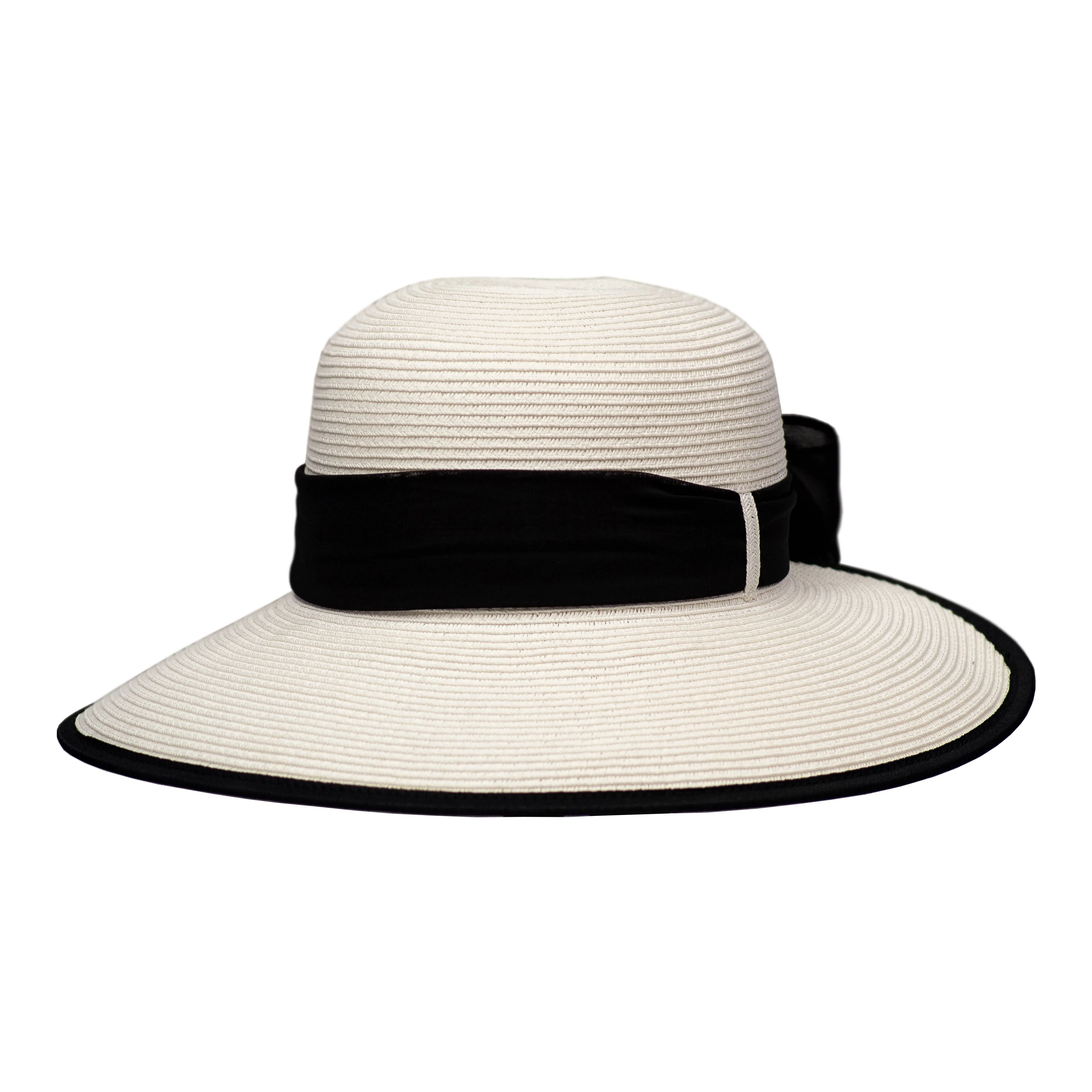 Saint Martin - Cut Brim with Bow Resort Hat