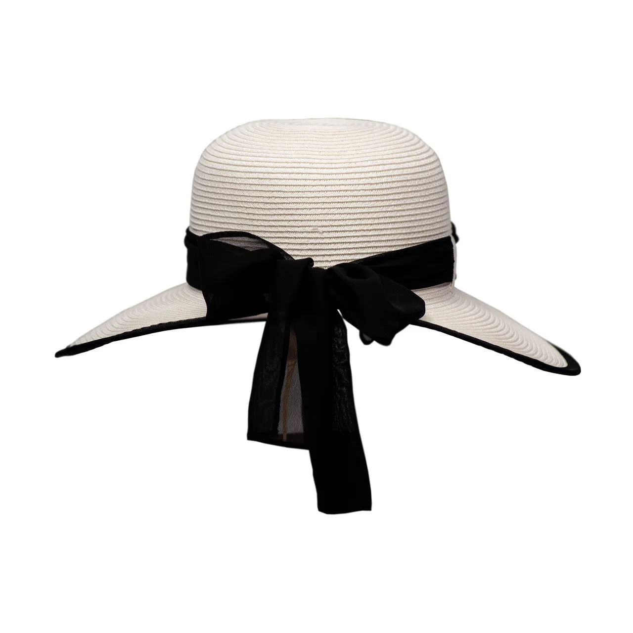 Saint Martin - Cut Brim with Bow Resort Hat