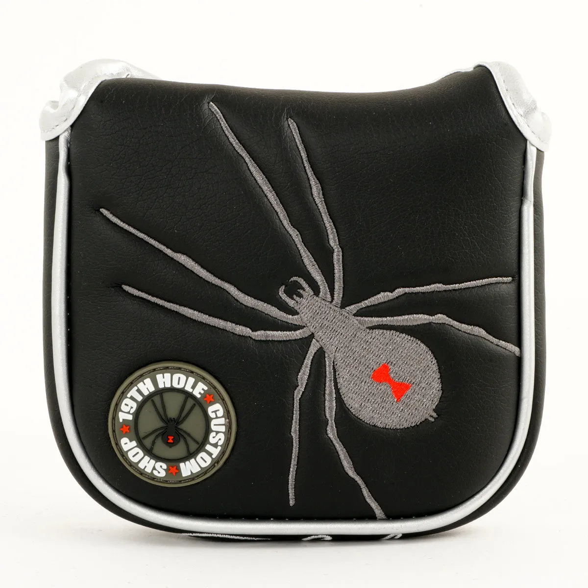 Spider High-MOI Mallet Putter Headcover, Heel Shaft, Black