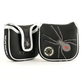 Spider High-MOI Mallet Putter Headcover, Heel Shaft, Black