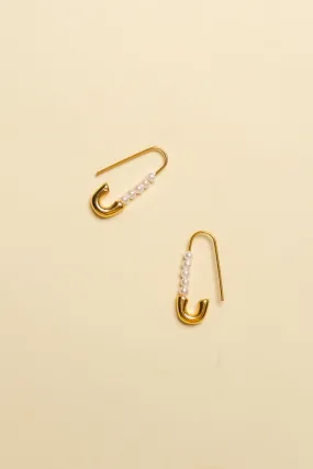 Stacked Pearl Safety Pins