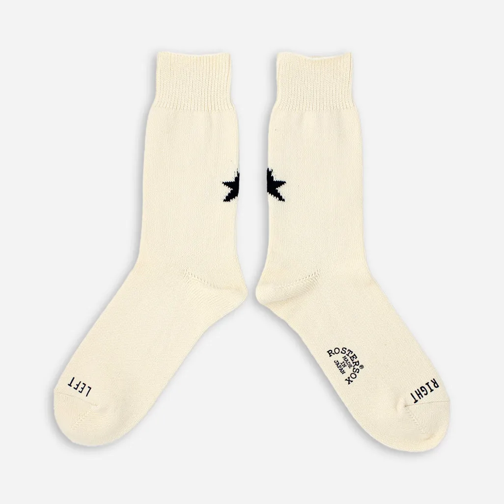 STAR BY X SOCKS - WHITE