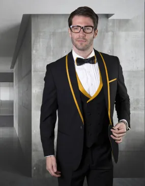 Statement Genova 2 Gold Tuxedo Modern Fit