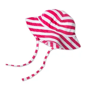 Stripe Sun Hat - Fuchsia