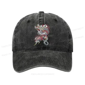 Tokyo-Tiger Dragon of Dojima Washed Cap