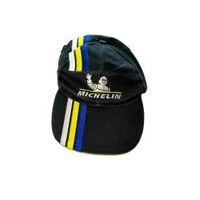 Vintage 90s Black Michelin Cap