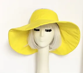 Yellow Sun Visor Hat