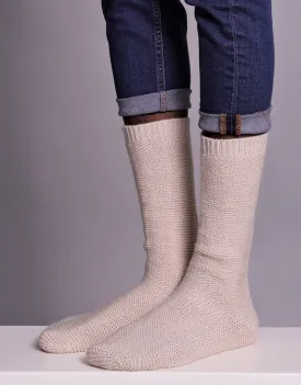 Yoga Socks in Cream